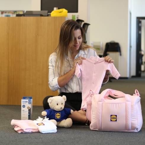 Oferecemos um kit a todos os pais e mães do Lidl